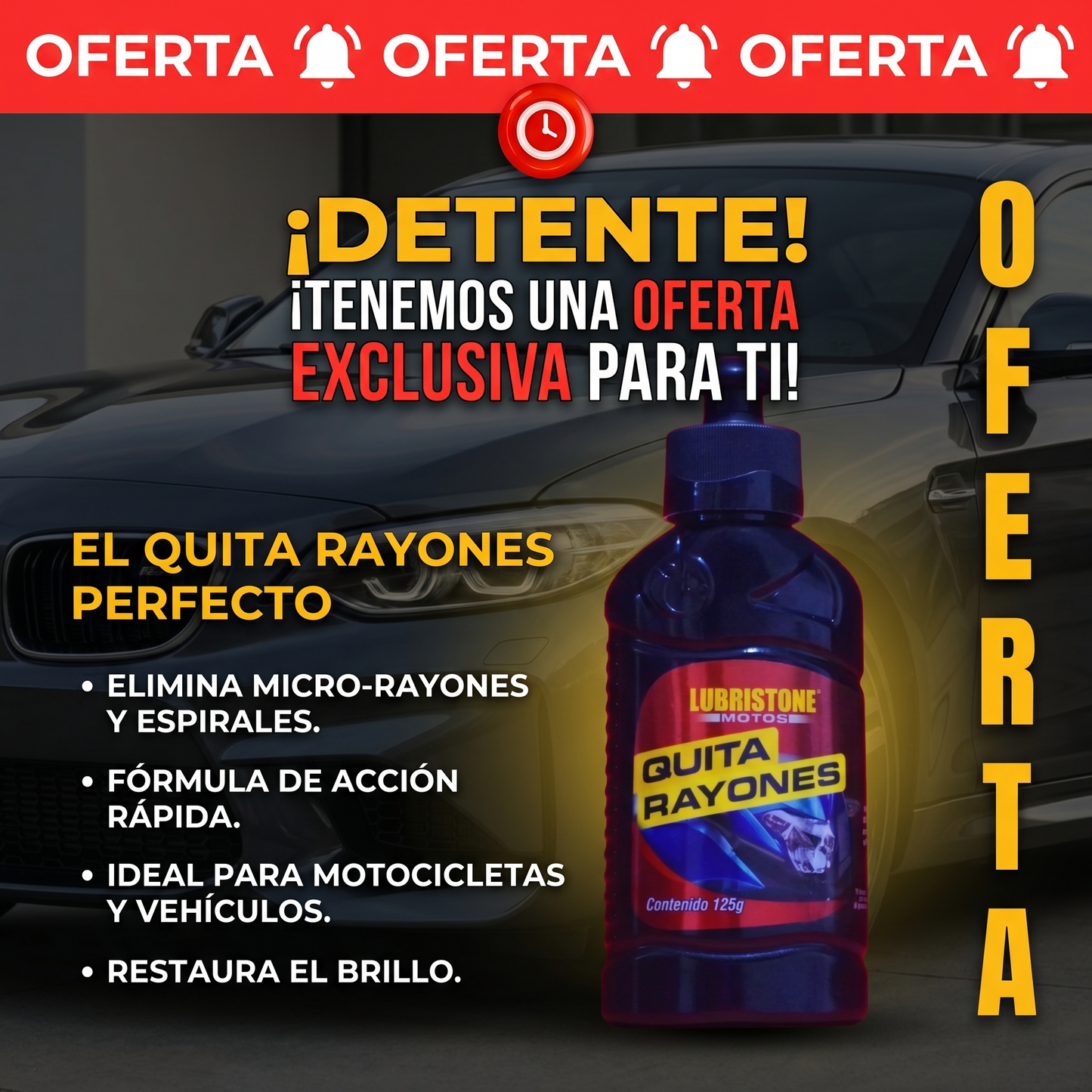Quita Rayones Lubristone